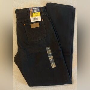 Black Denim Wrangler Jeans 15x34